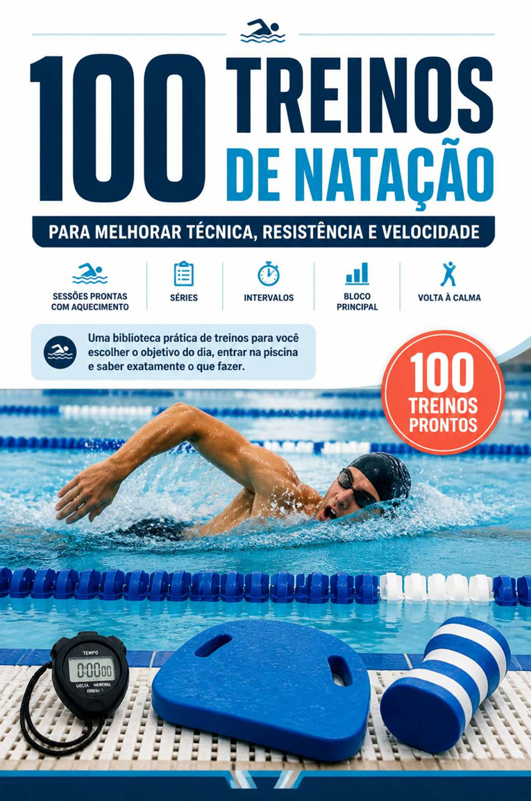 Página ilustrada do material de natação 1